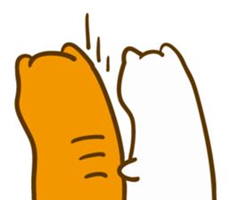 Long cats sticker #7076887