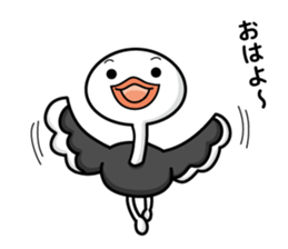 He has great presence. sticker #7076888