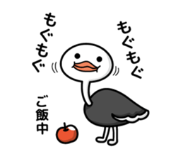 He has great presence. sticker #7076891