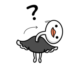 He has great presence. sticker #7076892