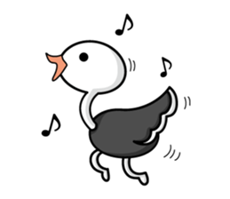 He has great presence. sticker #7076896