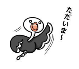 He has great presence. sticker #7076912