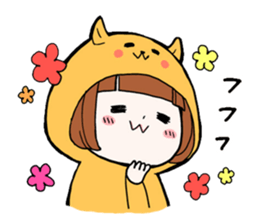 Cat girl ! sticker #7077372
