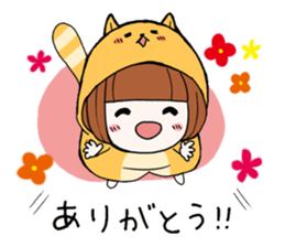 Cat girl ! sticker #7077377