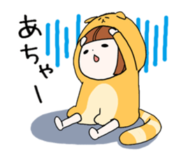 Cat girl ! sticker #7077380