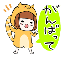 Cat girl ! sticker #7077397