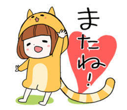 Cat girl ! sticker #7077399