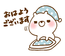 Marshmallow like a bear sticker #7077605