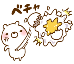 Marshmallow like a bear sticker #7077632