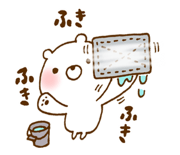 Marshmallow like a bear sticker #7077633