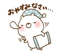 Marshmallow like a bear sticker #7077639