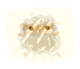 Little Fat Sheep sticker #7077888