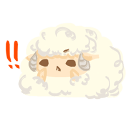 Little Fat Sheep sticker #7077904