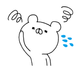 White Polar Bear. sticker #7077926