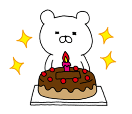 White Polar Bear. sticker #7077930