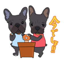 mushroom & dogs. sticker #7078002