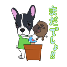 mushroom & dogs. sticker #7078003