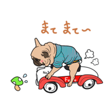 mushroom & dogs. sticker #7078004