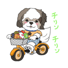 mushroom & dogs. sticker #7078006