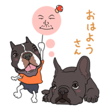 mushroom & dogs. sticker #7078008