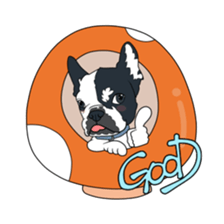 mushroom & dogs. sticker #7078028