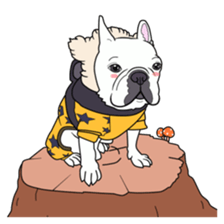 mushroom & dogs. sticker #7078033