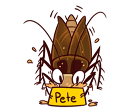 My name is Pete 2HD sticker #7078100
