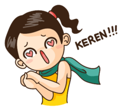 Annoying Girl Sticker 2 sticker #7078185