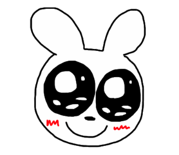 uruuru rabbit land sticker #7078240