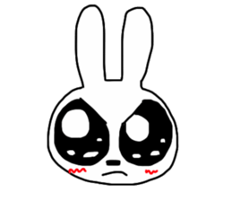 uruuru rabbit land sticker #7078241