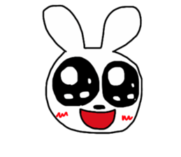 uruuru rabbit land sticker #7078243