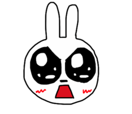 uruuru rabbit land sticker #7078245