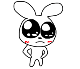 uruuru rabbit land sticker #7078252