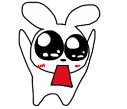 uruuru rabbit land sticker #7078254