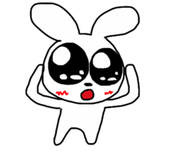 uruuru rabbit land sticker #7078256