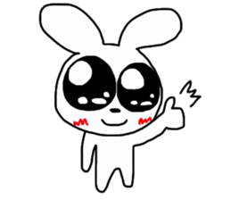 uruuru rabbit land sticker #7078257