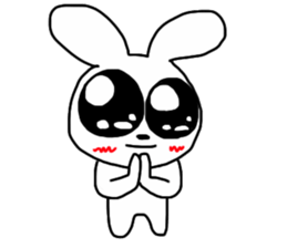 uruuru rabbit land sticker #7078258