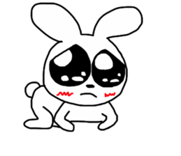 uruuru rabbit land sticker #7078263