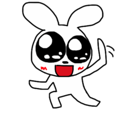 uruuru rabbit land sticker #7078265