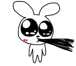 uruuru rabbit land sticker #7078267