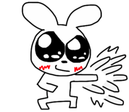 uruuru rabbit land sticker #7078273