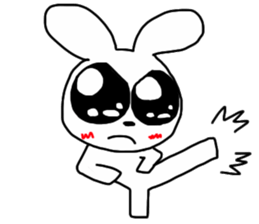 uruuru rabbit land sticker #7078274