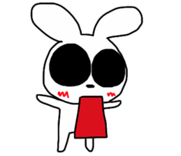 uruuru rabbit land sticker #7078278