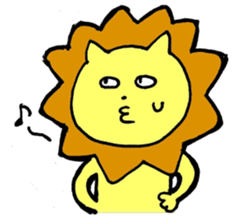 loose lion life sticker #7078643