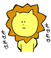 loose lion life sticker #7078659