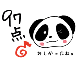 Twin panda 2 sticker #7078764