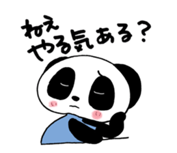 Twin panda 2 sticker #7078784