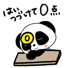 Twin panda 2 sticker #7078786