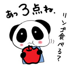 Twin panda 2 sticker #7078788