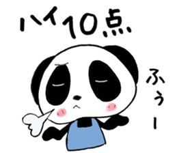 Twin panda 2 sticker #7078790